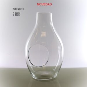 1380-29-18-BOTELLA TERARIO H:29 D:18CM-CORTE CALIENTE
